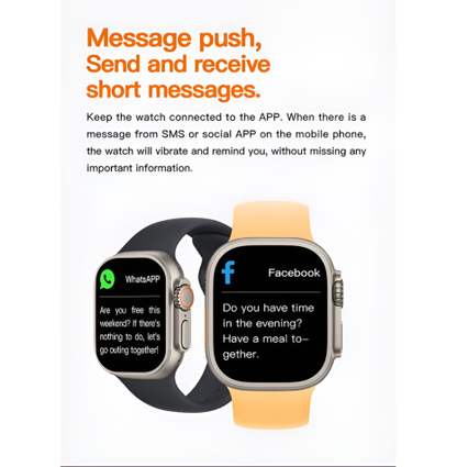 T800 Smartwatch 1.99 inch