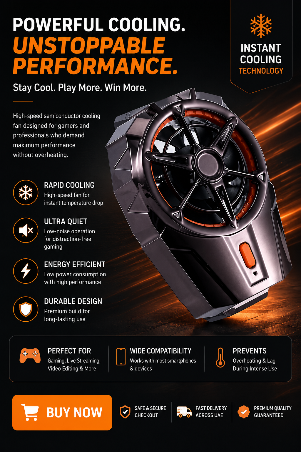 Mini Cooling Fan Radiator